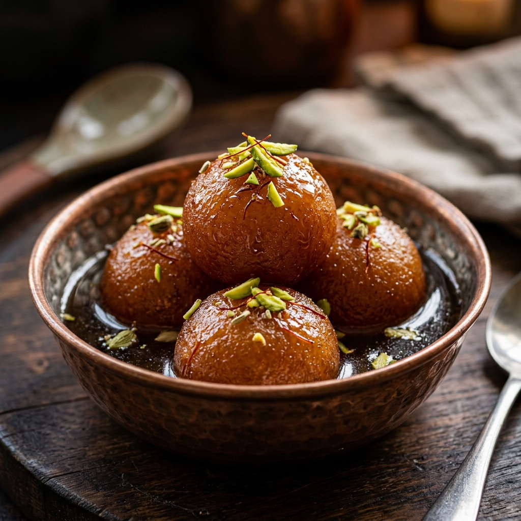 Soft Melt-in-Mouth Khoya Gulab Jamun